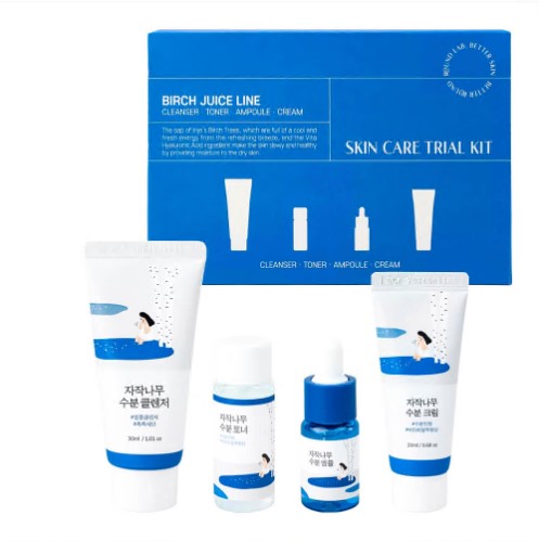 Travel-набор средств с берёзовым соком Birch Juice Trial Kit, 1 шт