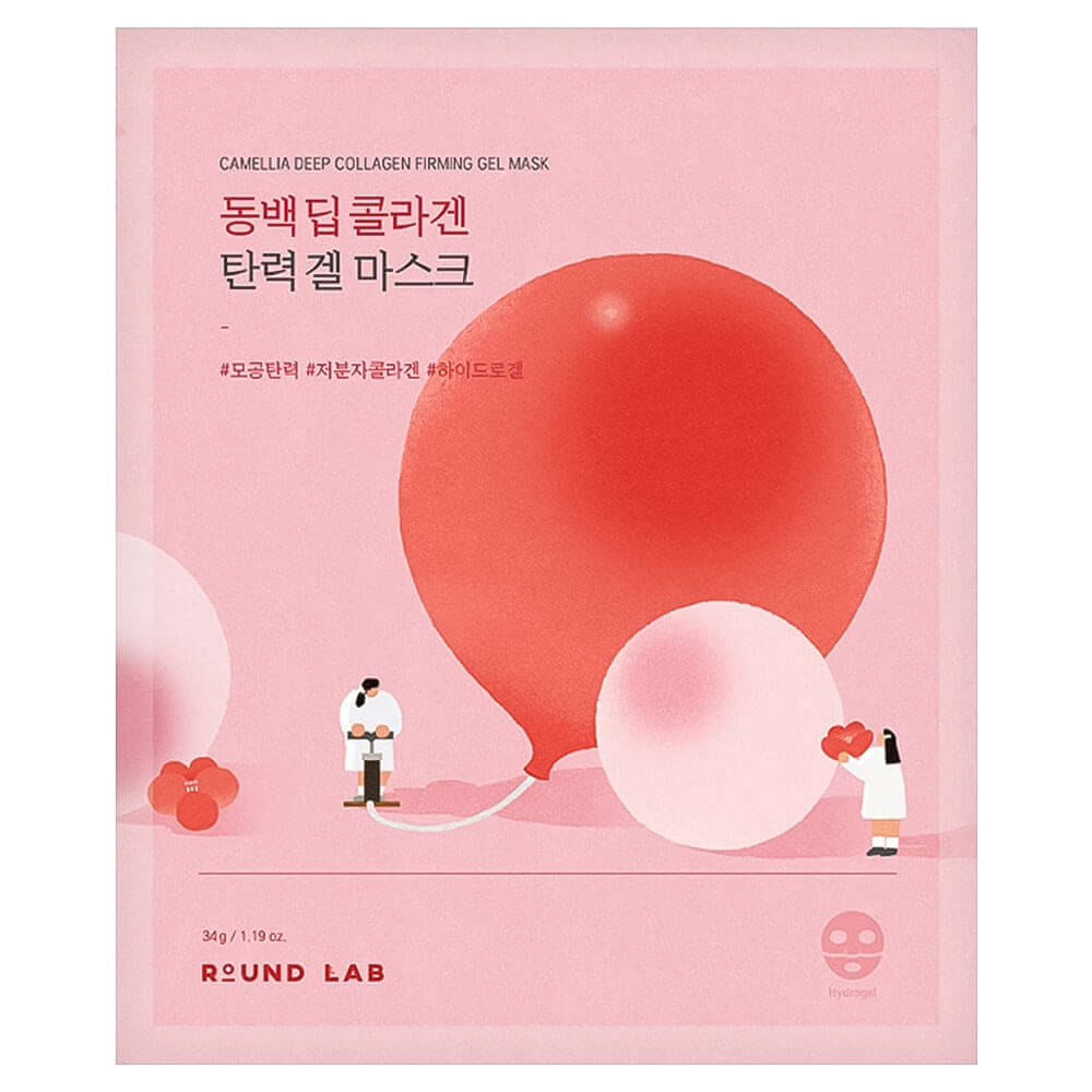 Маска гидрогелевая УКРЕПЛЯЮЩАЯ с камелией Camellia Deep Collagen Firming Gel Mask, 34 г