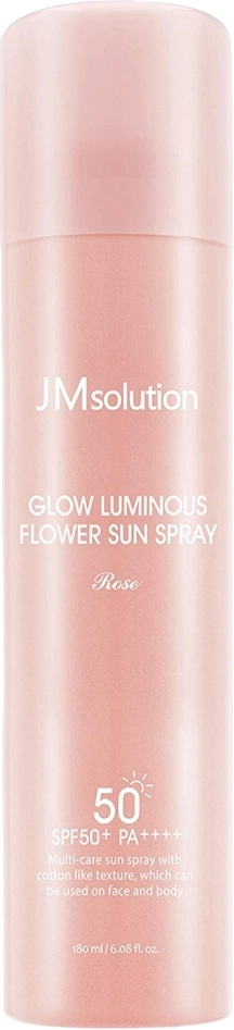 Спрей солнцезащитный Glow Luminous Flower Sun Spray Rose SPF50+ PA+++, 180 мл