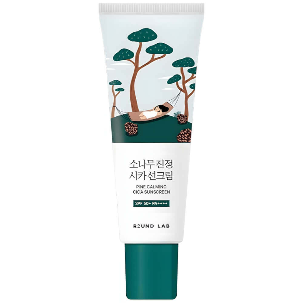 Крем солнцезащитный для проблемной кожи Pine Calming Cica Sunscreen SPF50+ PA++++, 40 мл