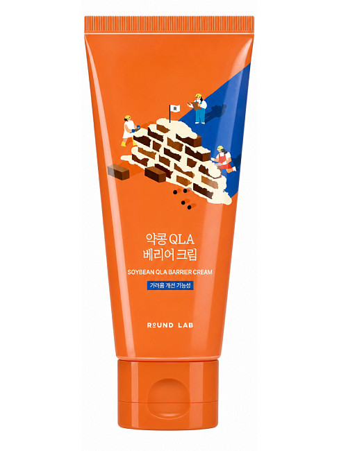 Крем для лица УСИЛЕННЫЙ с черной соей и пантенолом Soybean QLA Barrier Cream, 80 мл