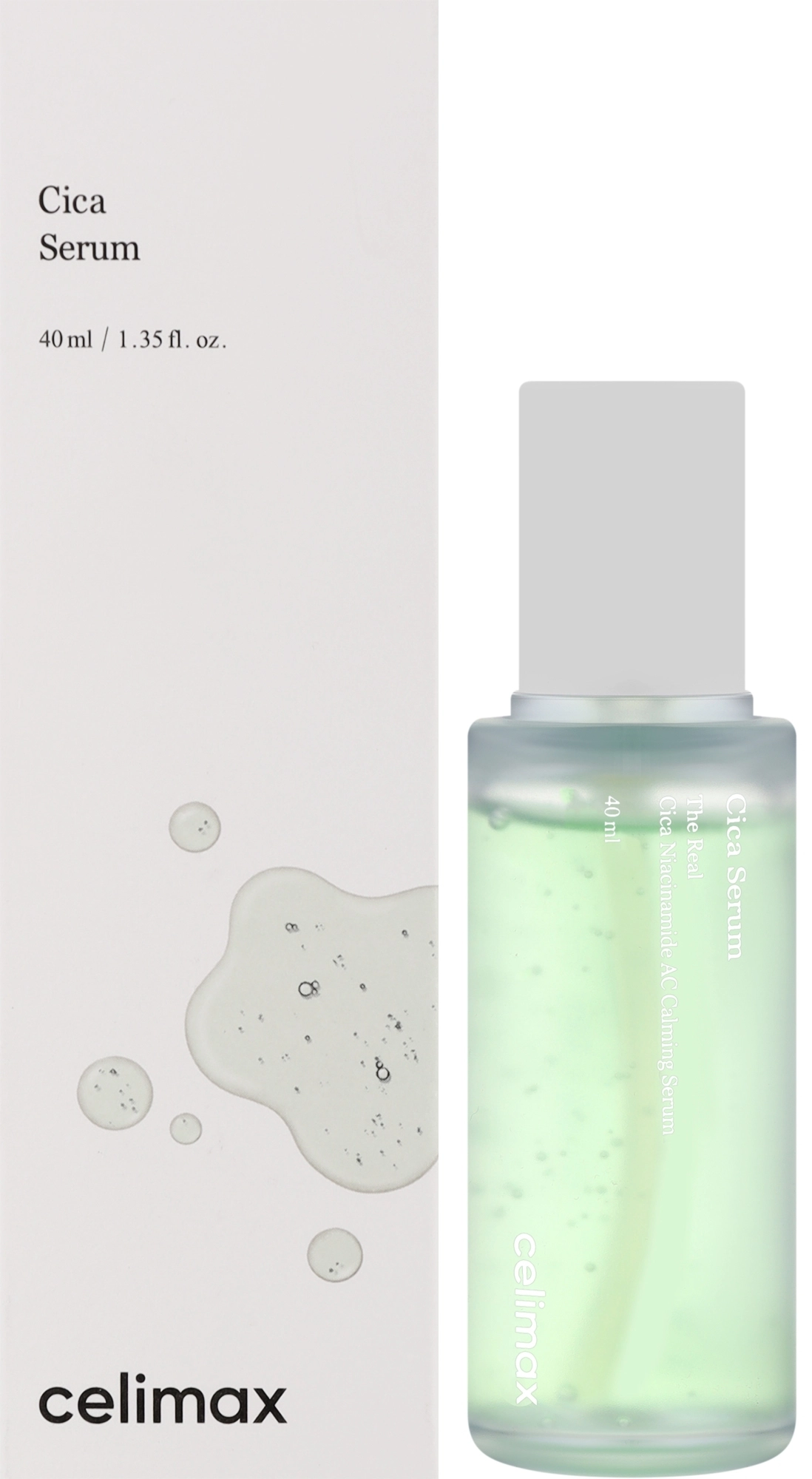Сыворотка УСПОКАИВАЮЩАЯ с ниацинамидом The Real Cica Niacinamide AC Calming Serum, 40 мл