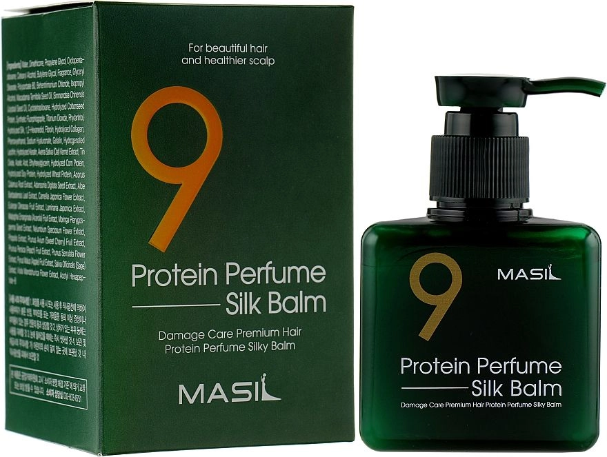 MASIL Бальзам несмываемый с протеинами для поврежденных волос 9 Protein Perfume Silk Balm9 ,180 мл
