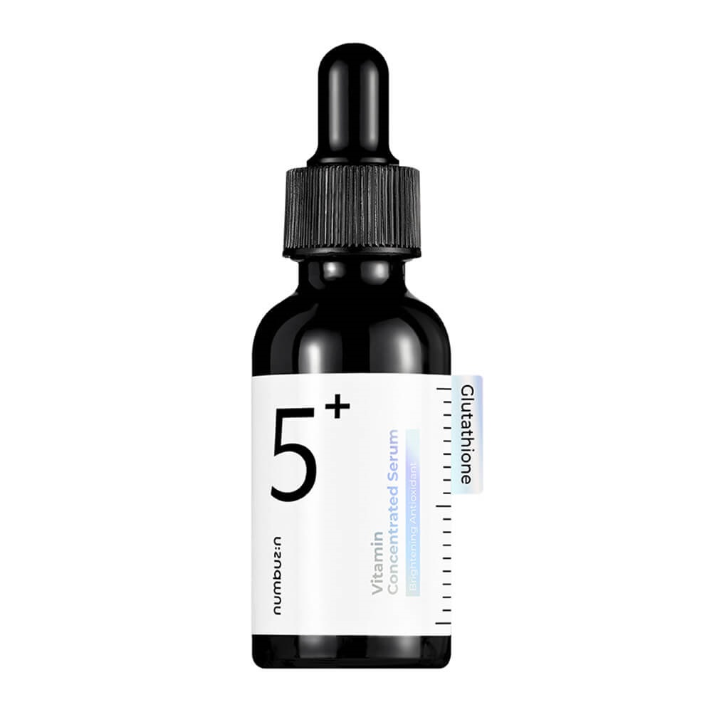 Сыворотка ОСВЕТЛЯЮЩАЯ с глутатионом No.5+ Glutathione Vitamin Concentrated Serum, 30 мл