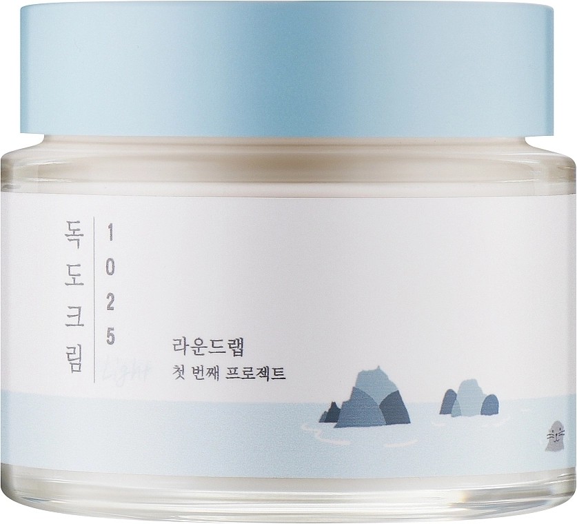 Крем для лица УВЛАЖНЯЮЩИЙ лёгкий с комплексом минералов 1025 Dokdo Light Cream, 80 мл