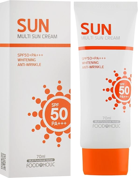 [Food A Holic] Крем солнцезащитный Multi Sun Cream SPF50+++, 70 мл