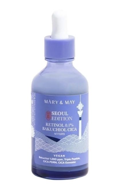 Сыворотка антивозрастная с ретинолом и бакучиолом Retinol 0.1% Bakuchiol CICA Serum, 80мл