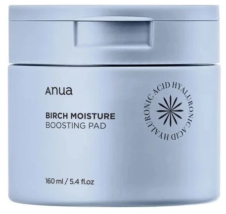 Тонер-пэды с берёзовым соком Birch Moisture Boosting Pad, 160 мл