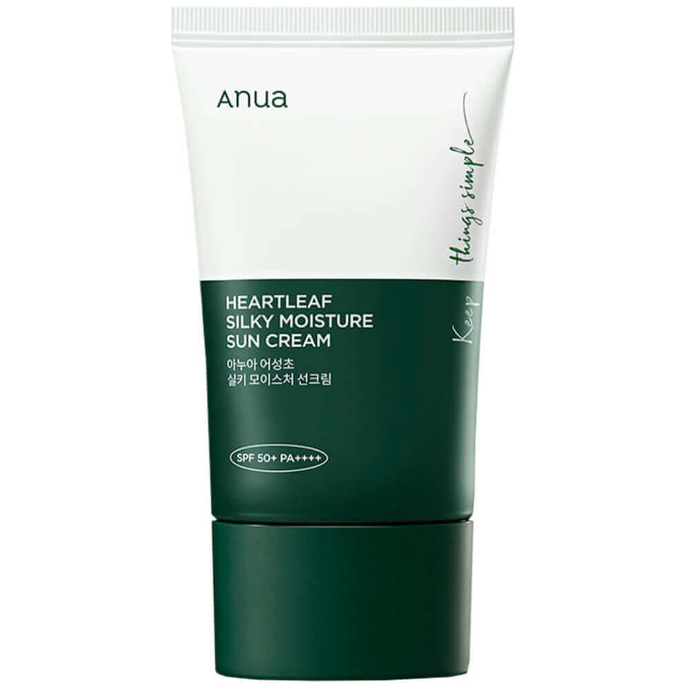 Крем солнцезащитный УСПОКАИВАЮЩИЙ Heartleaf Silky Moisture Sun Cream SPF50+PA++, 50 мл