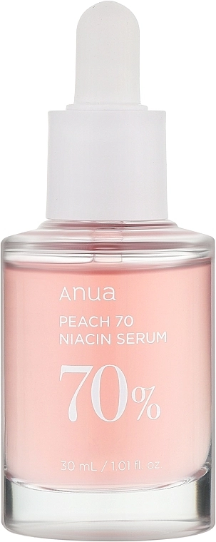 Сыворотка ТОНИЗИРУЮЩАЯ с экстрактом персика и ниацинамидом Peach 70% Niacin Serum, 30 мл