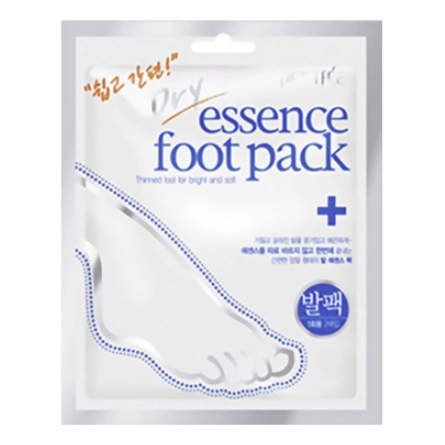 [PETITFEE] НАБОР Маска-носочки для ног СУХАЯ ЭССЕНЦИЯ Dry Essence Foot Pack, 10 шт
