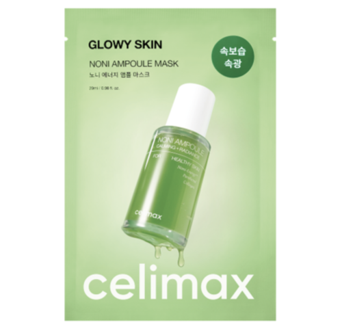 Маска тканевая ампульная УВЛАЖНЯЮЩАЯ с экстрактом нони Glowy Skin Noni Ampoule Mask, 29 мл