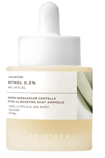 [SKIN 1004] Сыворотка-бустер с ретинолом Madagascar Centella Retinol 0.2 Boosting Shot, 30 мл
