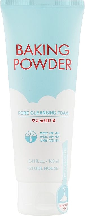 [ETUDE] Пенка для лица глубоко очищающая Baking Powder Pore Cleansing Foam 160ml