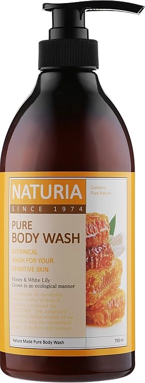 Гель для душа МЕД/ЛИЛИЯ Pure Body Wash (Honey & White Lily), 750 мл