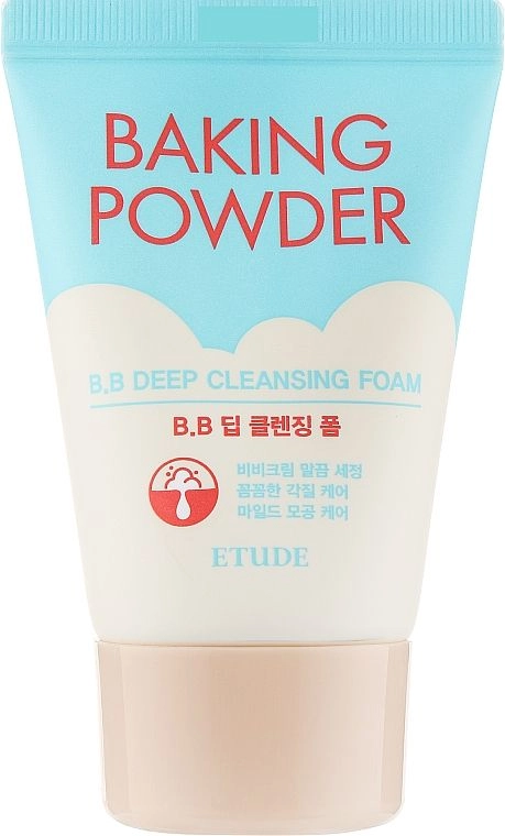 [ETUDE] Пенка для глубокого очищения и снятия макияжа Baking Powder BB Cleansing Foam, 30ml