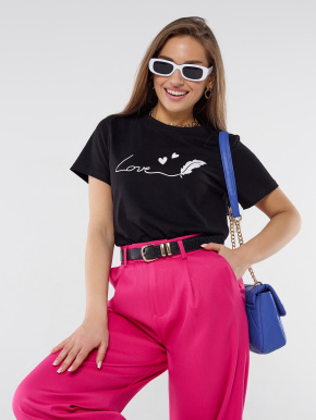 Футболка "Любовь" (ЧЕРН)