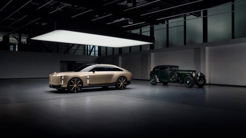 Bentley раскрывает дизайн будущего: трёхместный электроконцепт EXP 15
