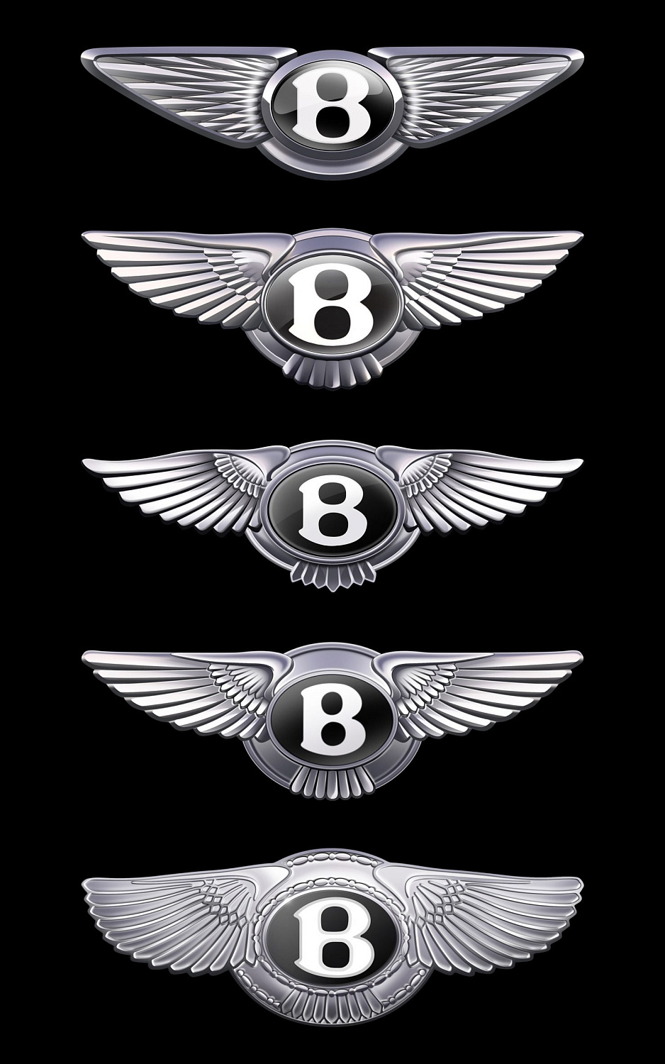 Bentley представляет самое значительное обновление логотипа за 100 лет