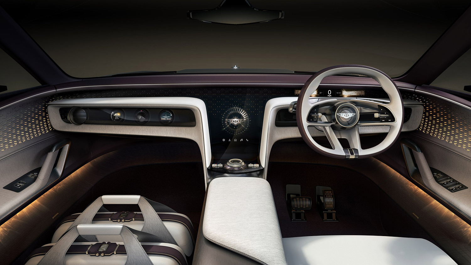 Bentley раскрывает дизайн будущего: трёхместный электроконцепт EXP 15