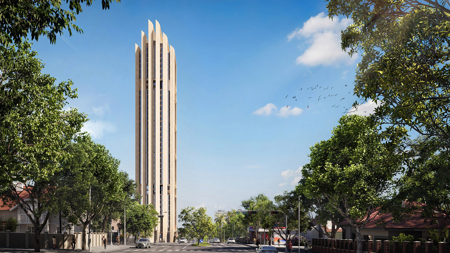 Foster + Partners создаст самый высокий небоскрёб Парагвая