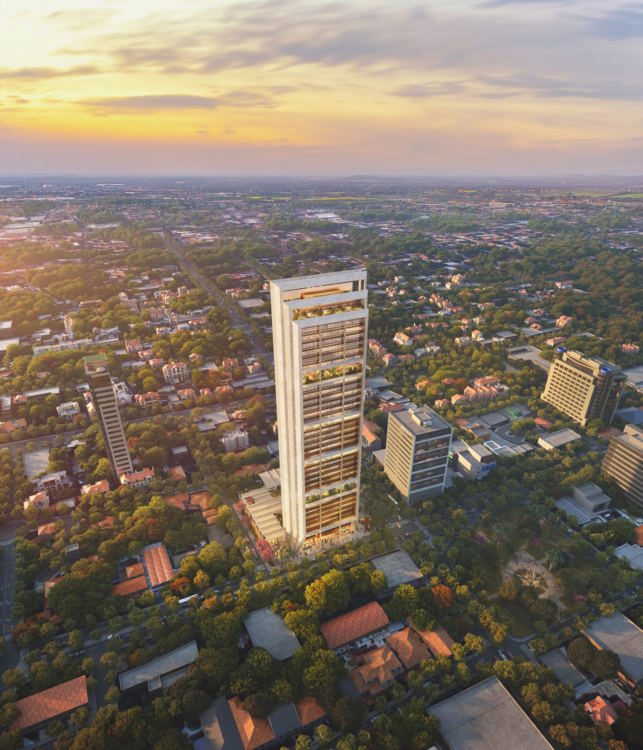 Foster + Partners создаст самый высокий небоскрёб Парагвая