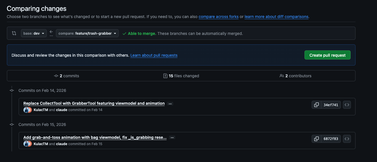 Создание Pull Request на Github