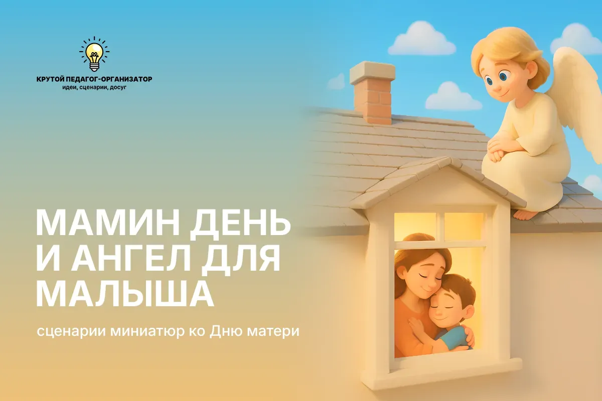 Сценарии миниатюр ко Дню матери «Мамин день» и «Ангел для малыша»