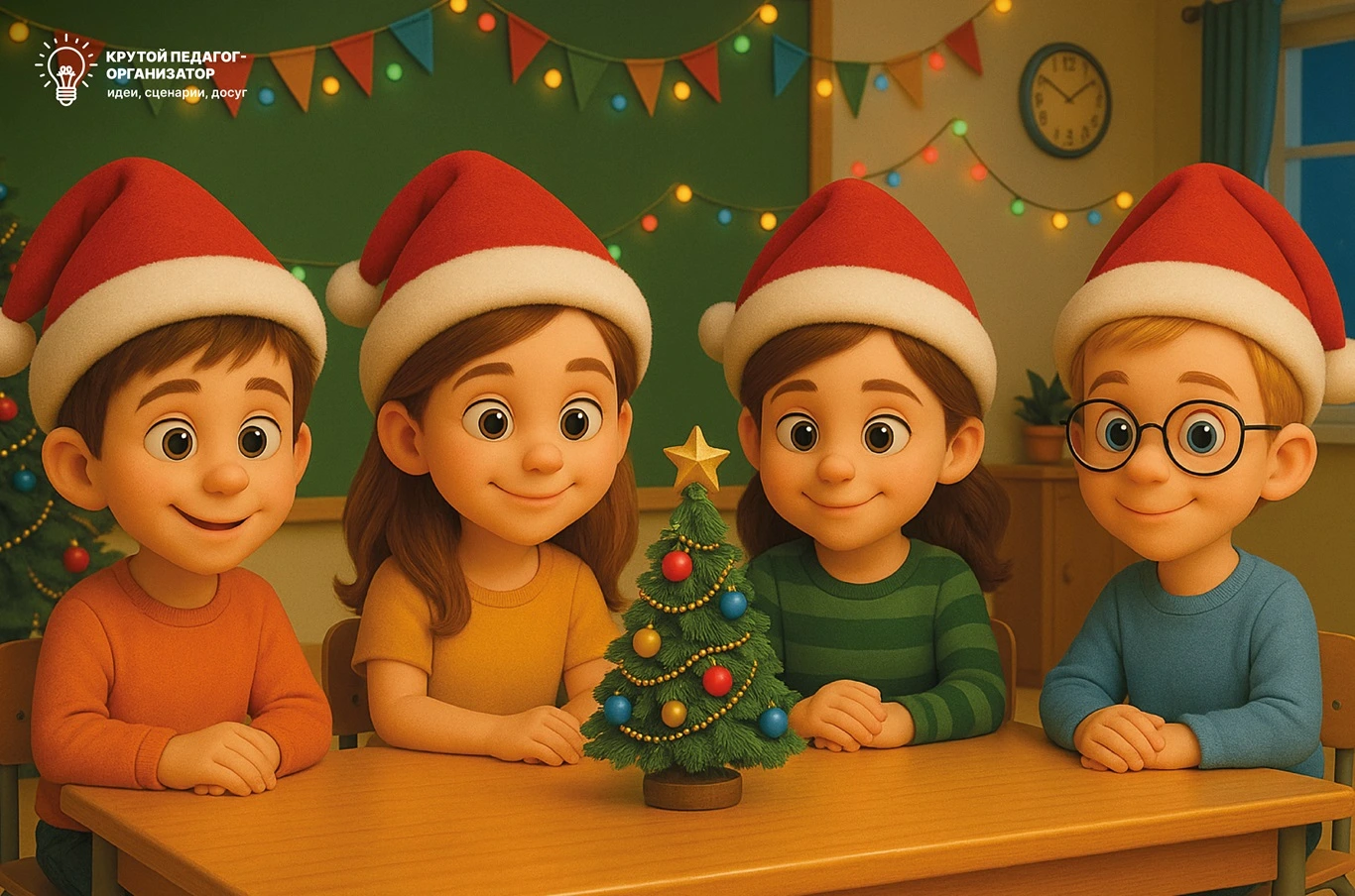 Школьный Новый год: идеи для организации праздника