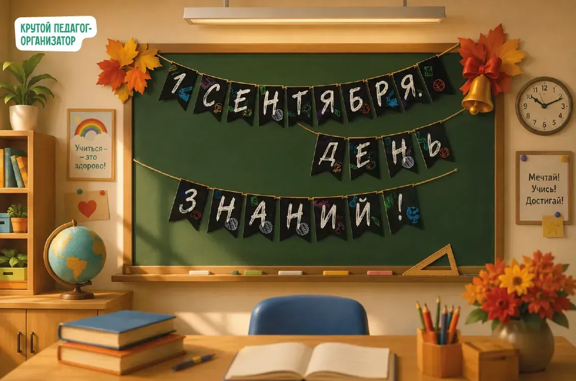 Оформление класса к 1 сентября