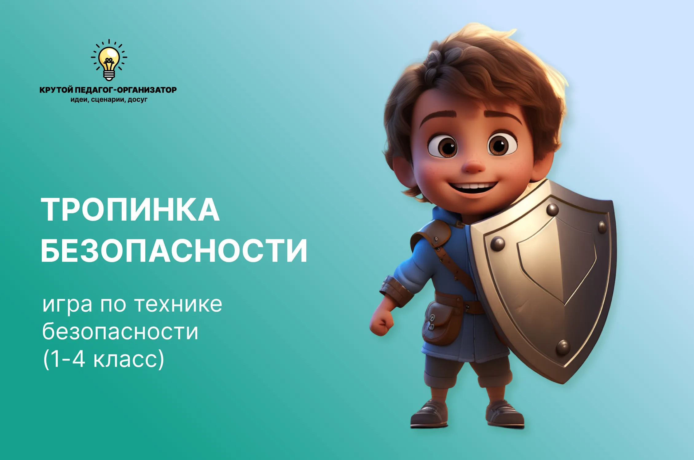 Сценарий игры по технике безопасности (1-4 класс) «Тропинка безопасности»