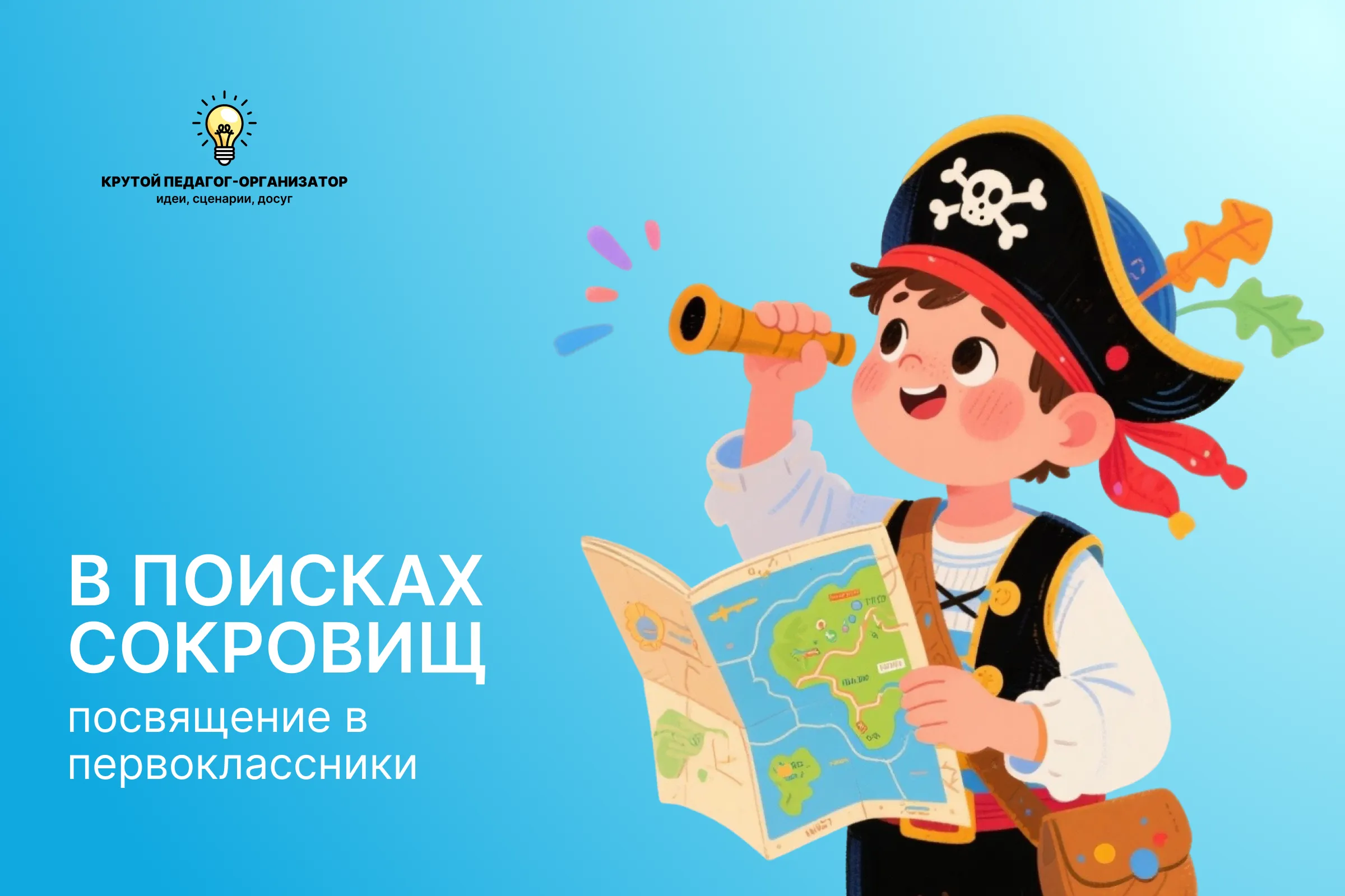Сценарий посвящения в первоклассники «В поисках сокровищ»