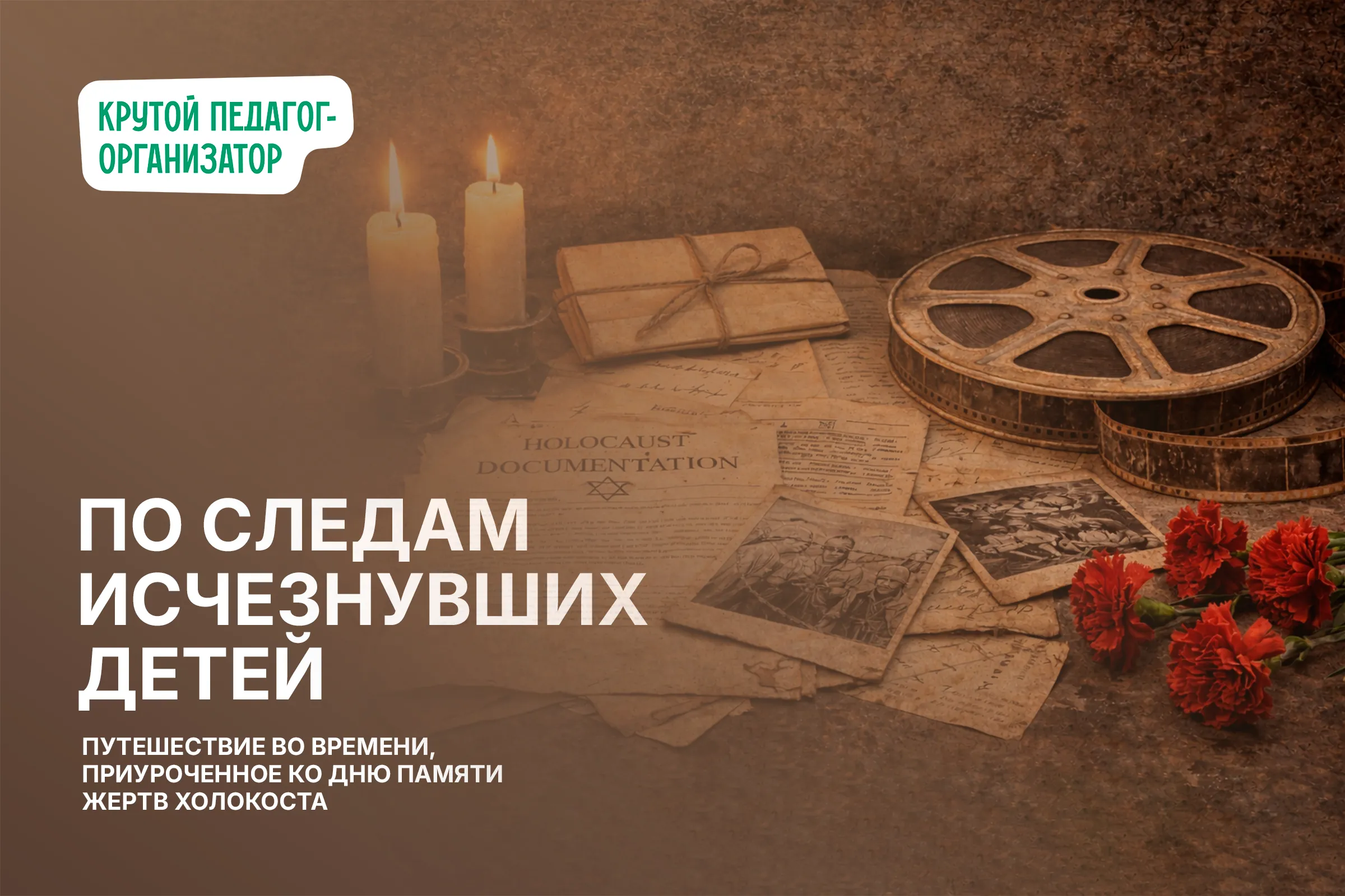 Путешествие во времени, приуроченное к Международному дню памяти жертв Холокоста для 7-11 классов «По следам исчезнувших детей»