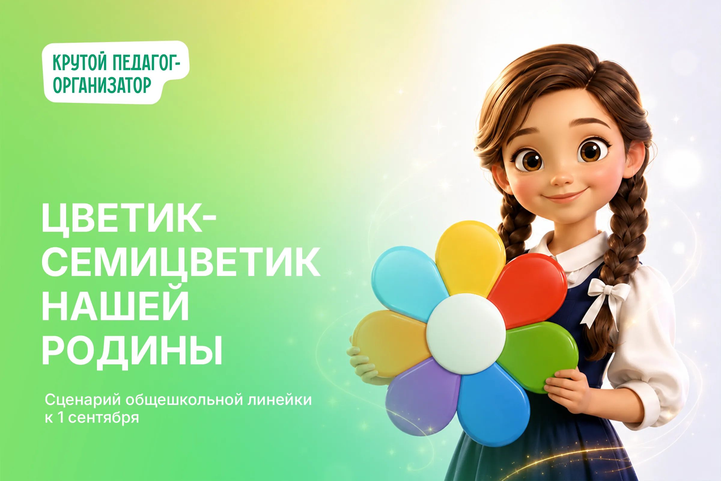 Сценарий общешкольной линейки к 1 сентября «Цветик-семицветик нашей Родины»