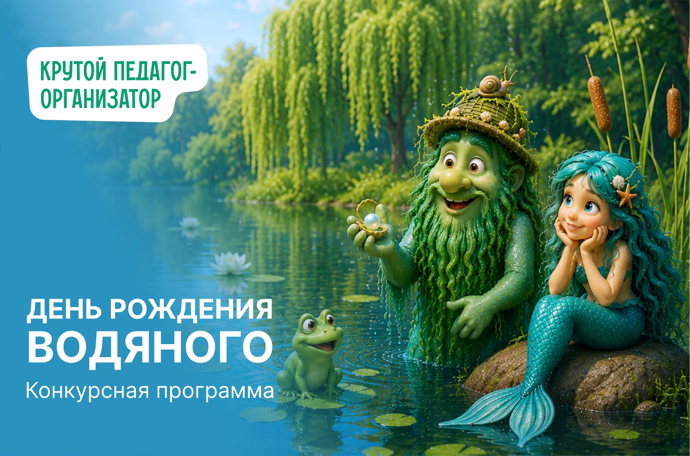 Конкурсная программа ко Дню Водяного «День рождения Водяного»