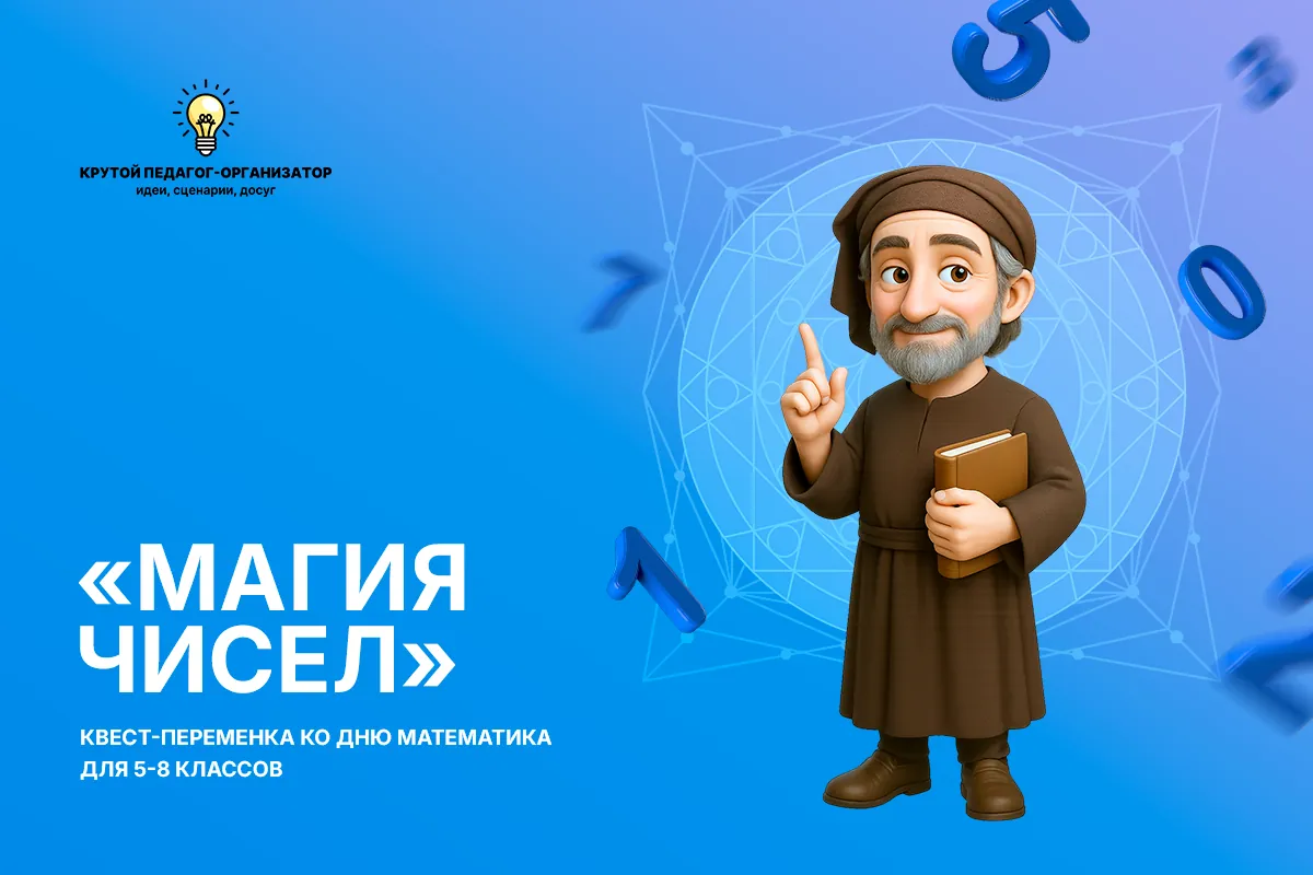 Сценарий квест-переменки ко Дню математика для 5-8 классов «Магия чисел»