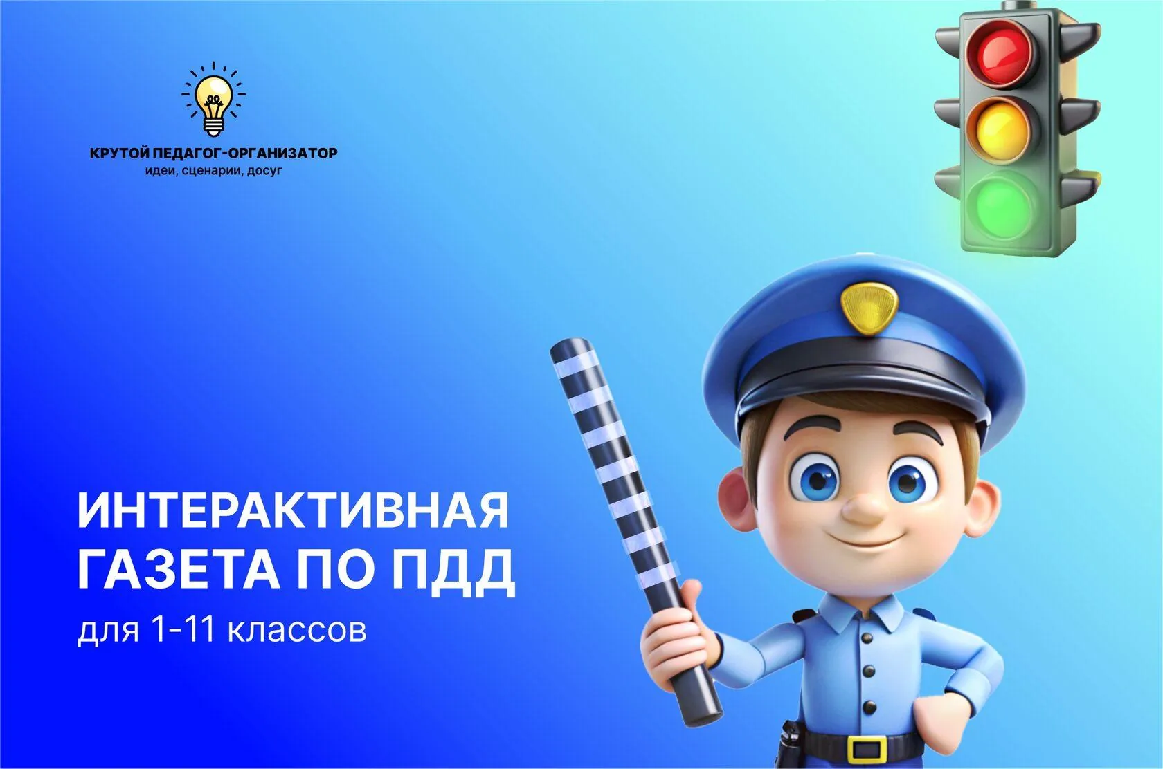 Интерактивная газета по ПДД для 1-11 классов