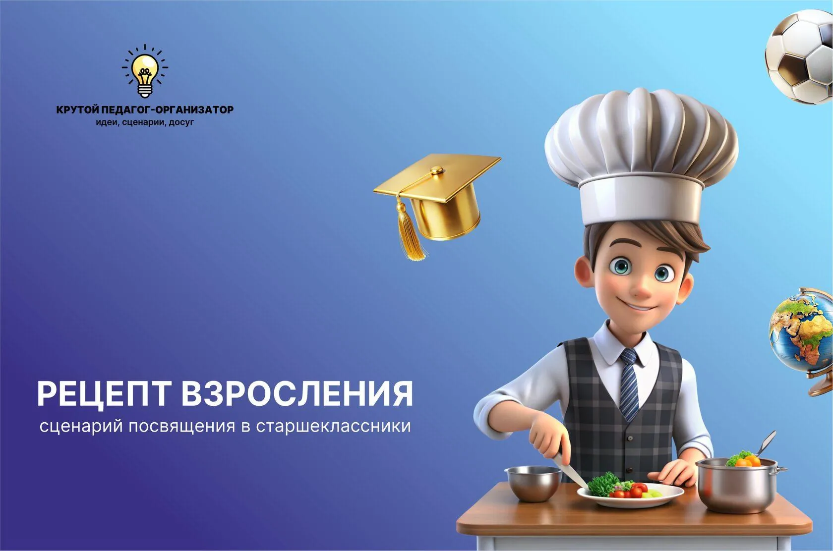 Сценарий посвящения в старшеклассники «Рецепт взросления»