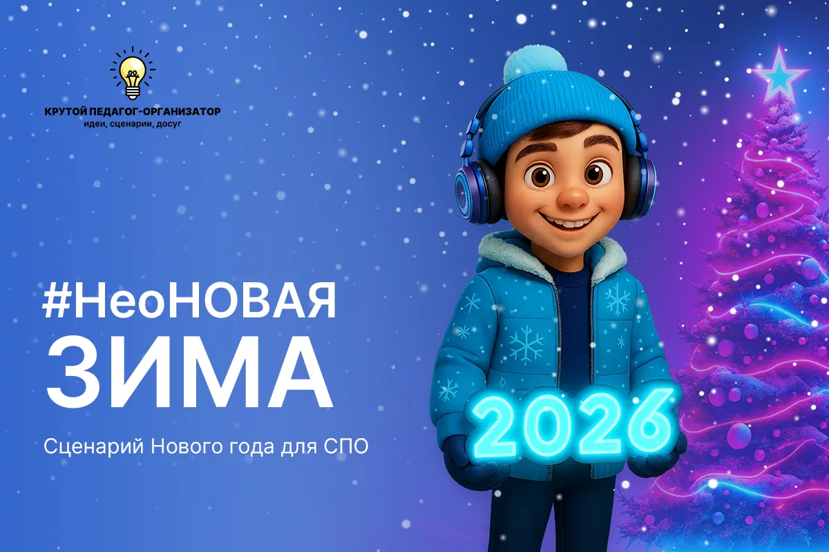 Сценарий нвогодней программы для СПО #неоНОВАЯ ЗИМА