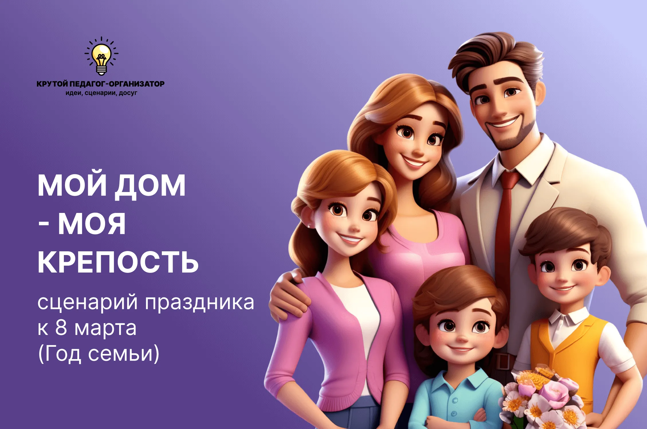 Сценарий праздник к 8 марта (год семьи) «Мой дом - моя крепость»
