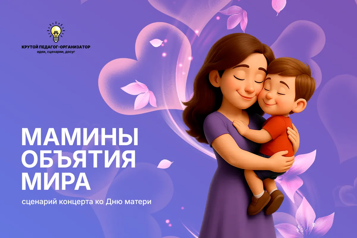 Сценарий концерта ко Дню матери «Мамины объятия мира»