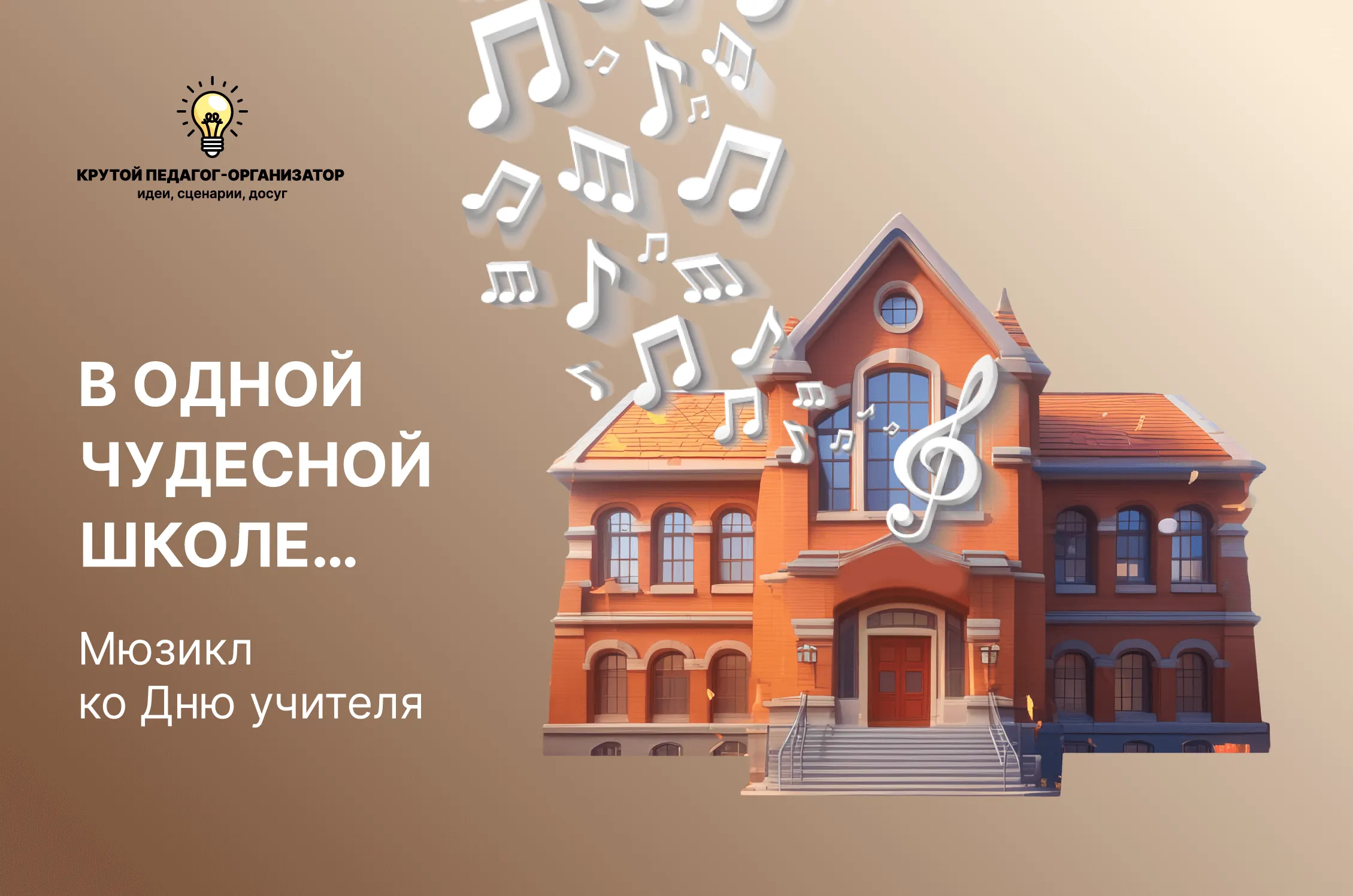 Сценарий мюзикла ко дню учителя для 5-11 классов «В одной чудесной школе…»