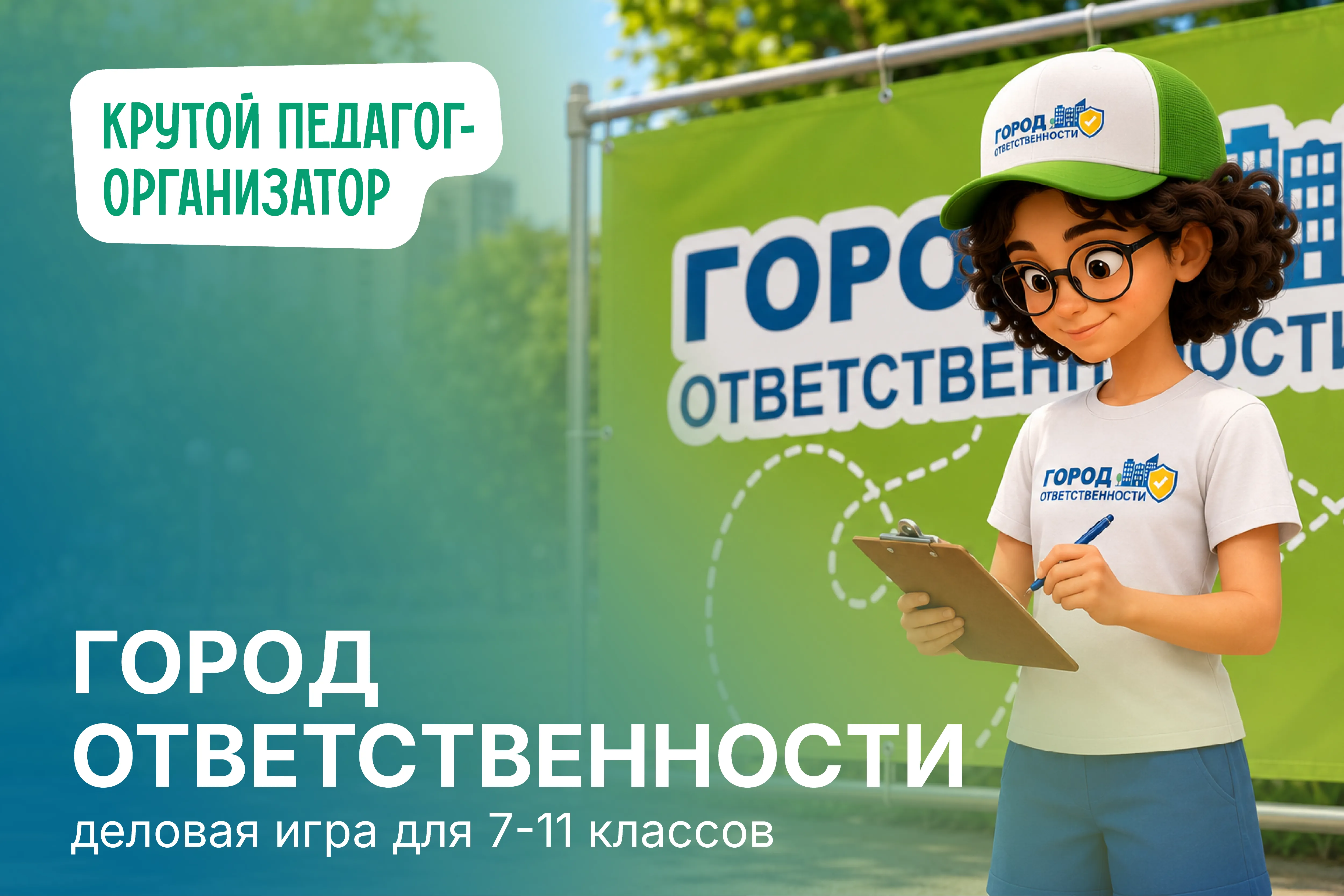 Деловая игра для 7–11 классов «Город ответственности»