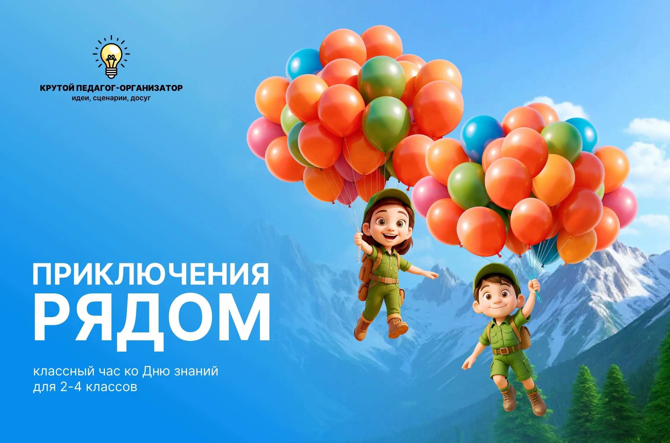 Классный час ко Дню знаний для 2-4 классов «Приключения рядом»