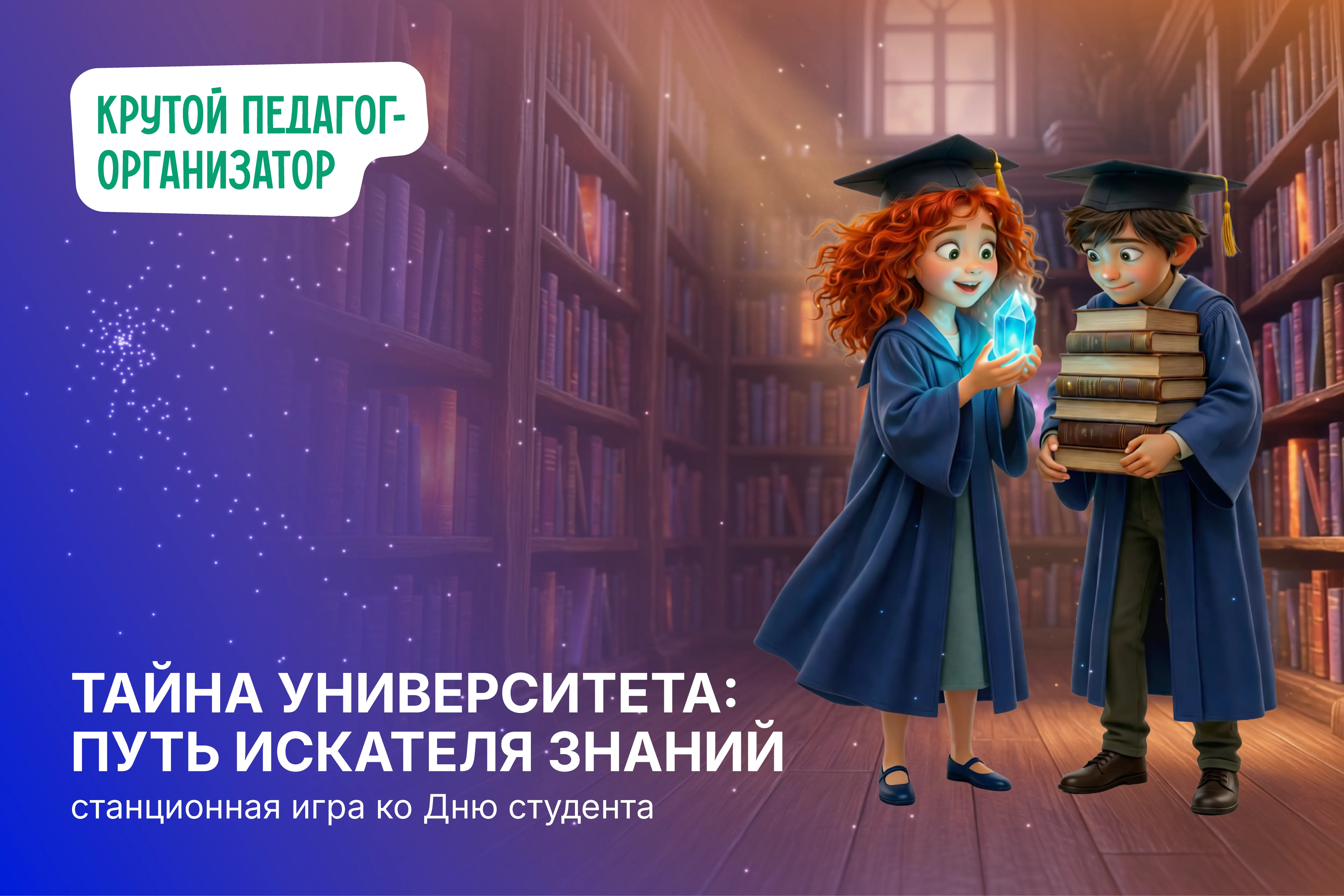 Станционная игра ко Дню студента для 5-11 классов «Тайна университета: путь искателя знаний»