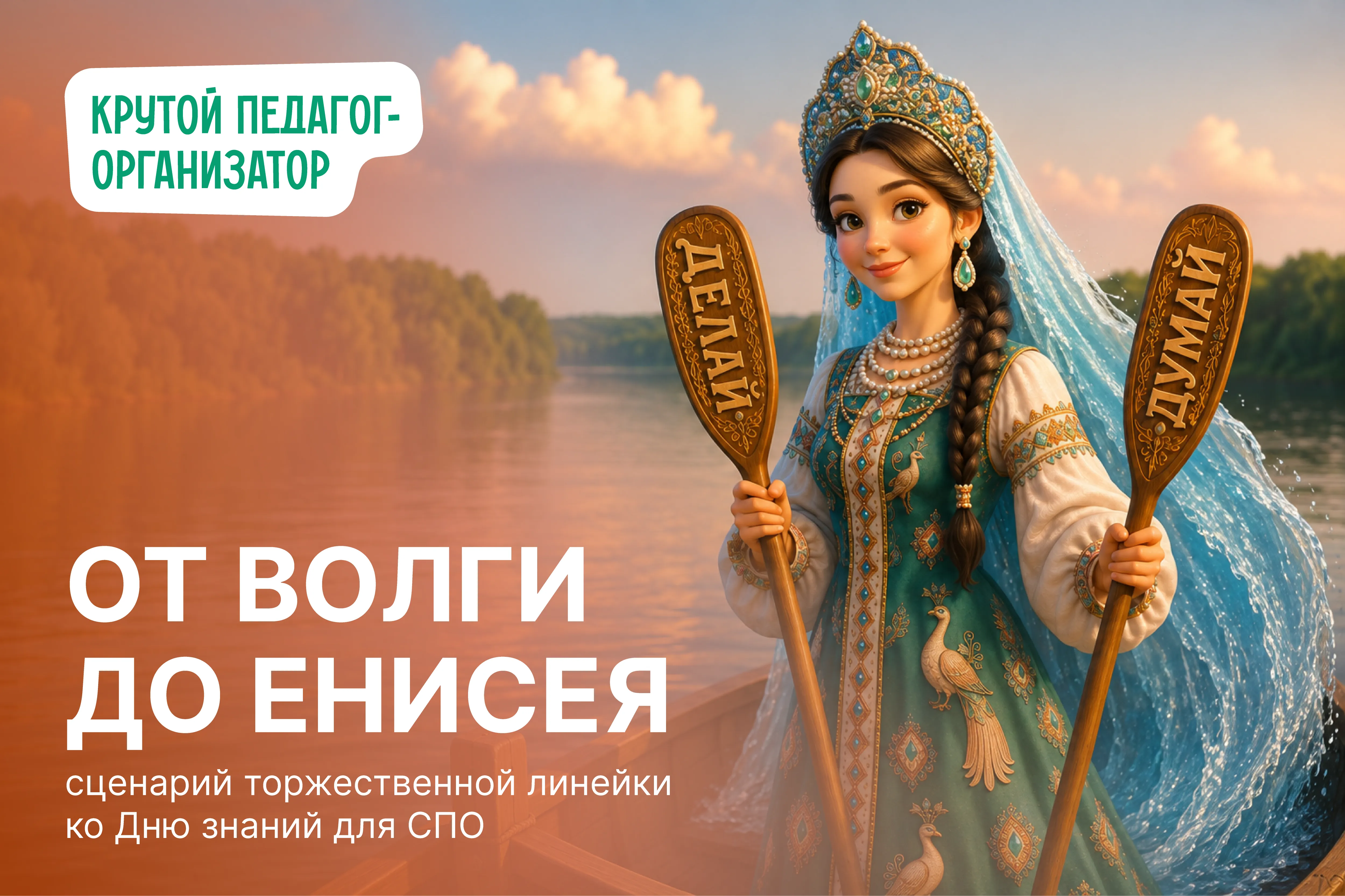Сценарий торжественной линейки ко Дню знаний для СПО «От Волги до Енисея»