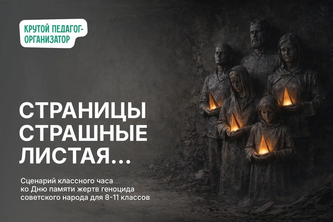 Классный час ко Дню памяти жертв геноцида советского народа для 8-11 классов «Страницы страшные листая...»