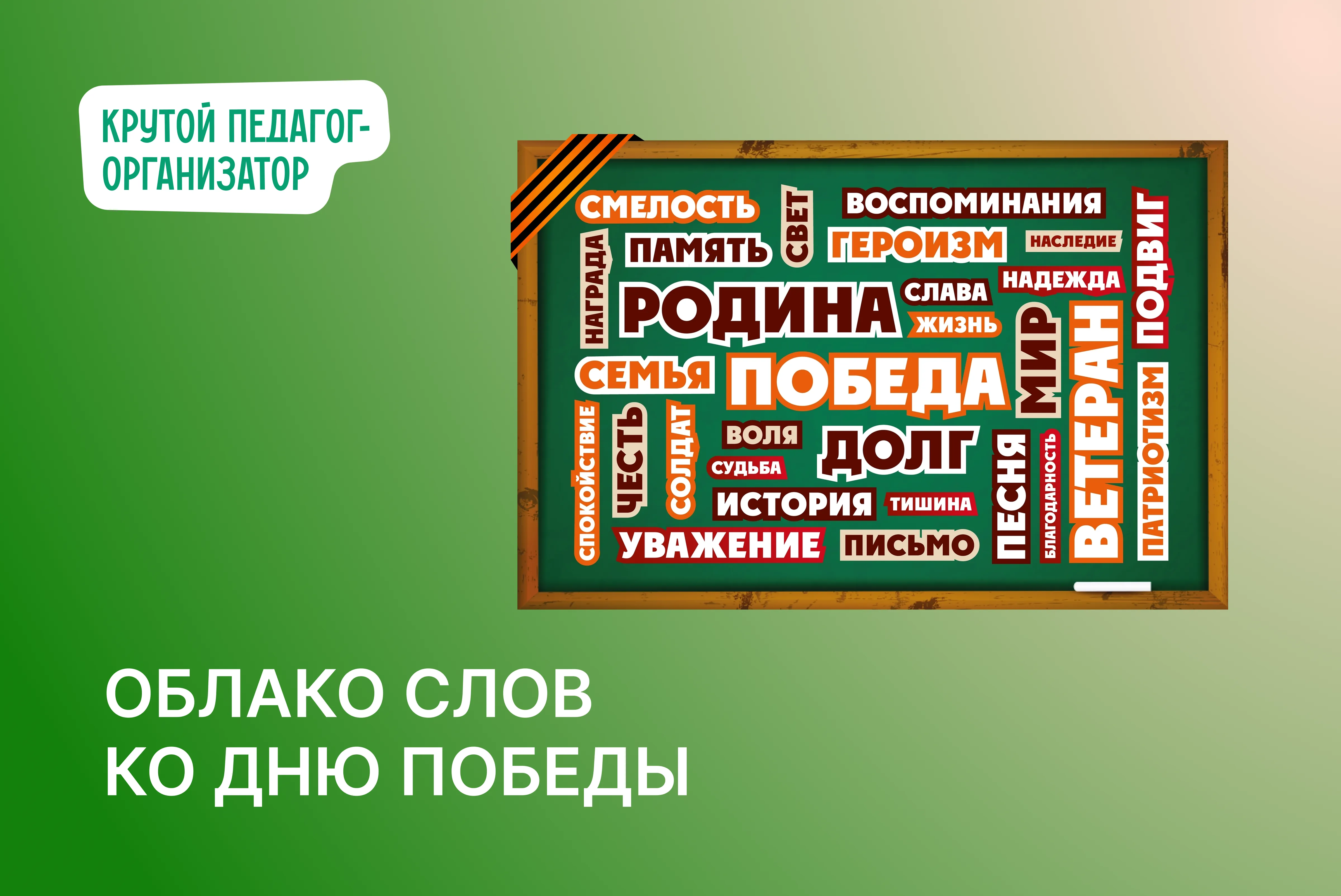 Облако слов ко Дню Победы