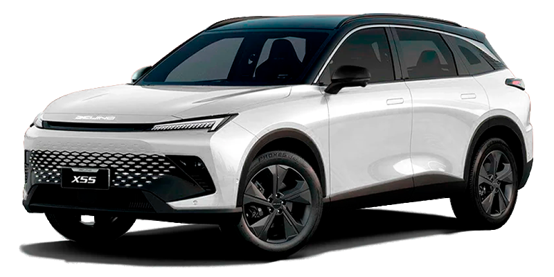 Баннер BAIC X55
