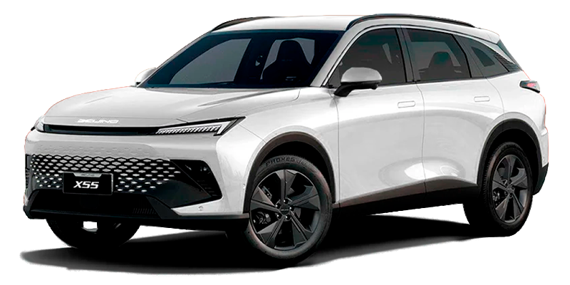 Баннер BAIC X55